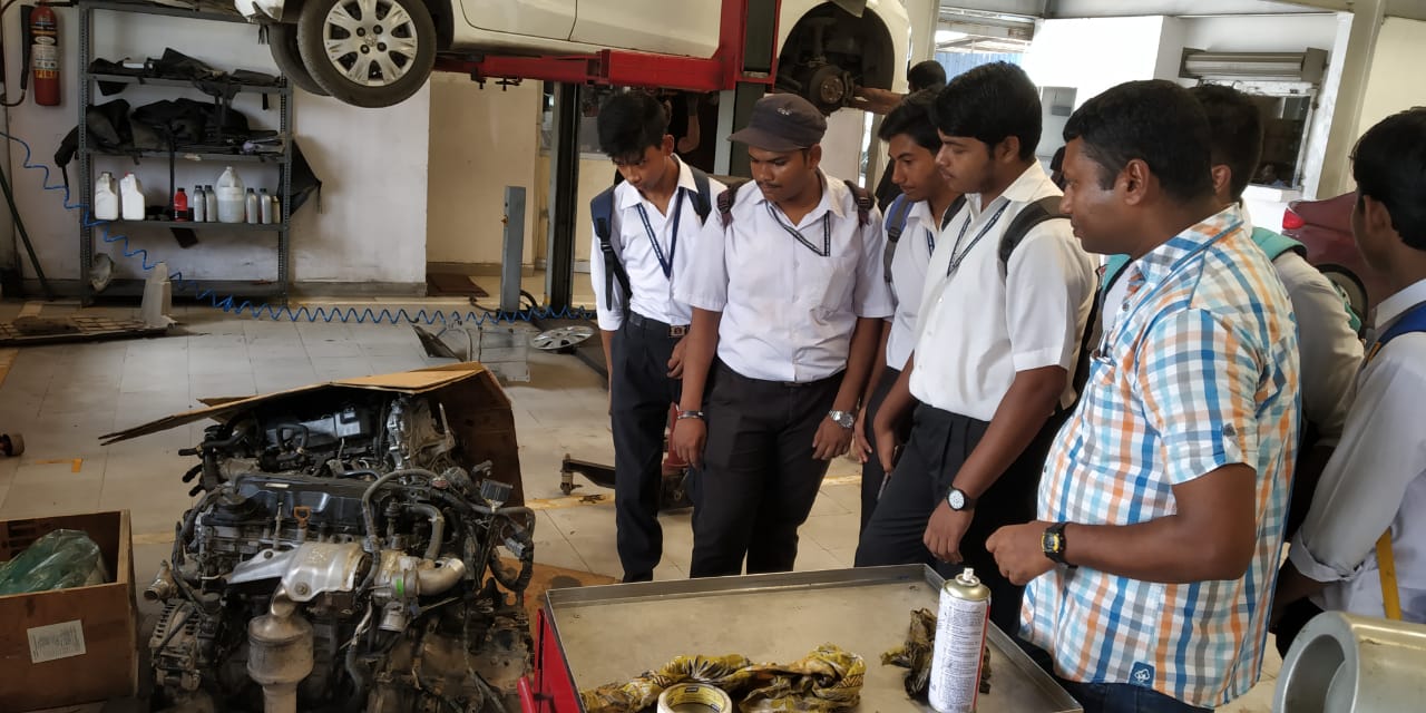 Industry Visit in Automotive Sector