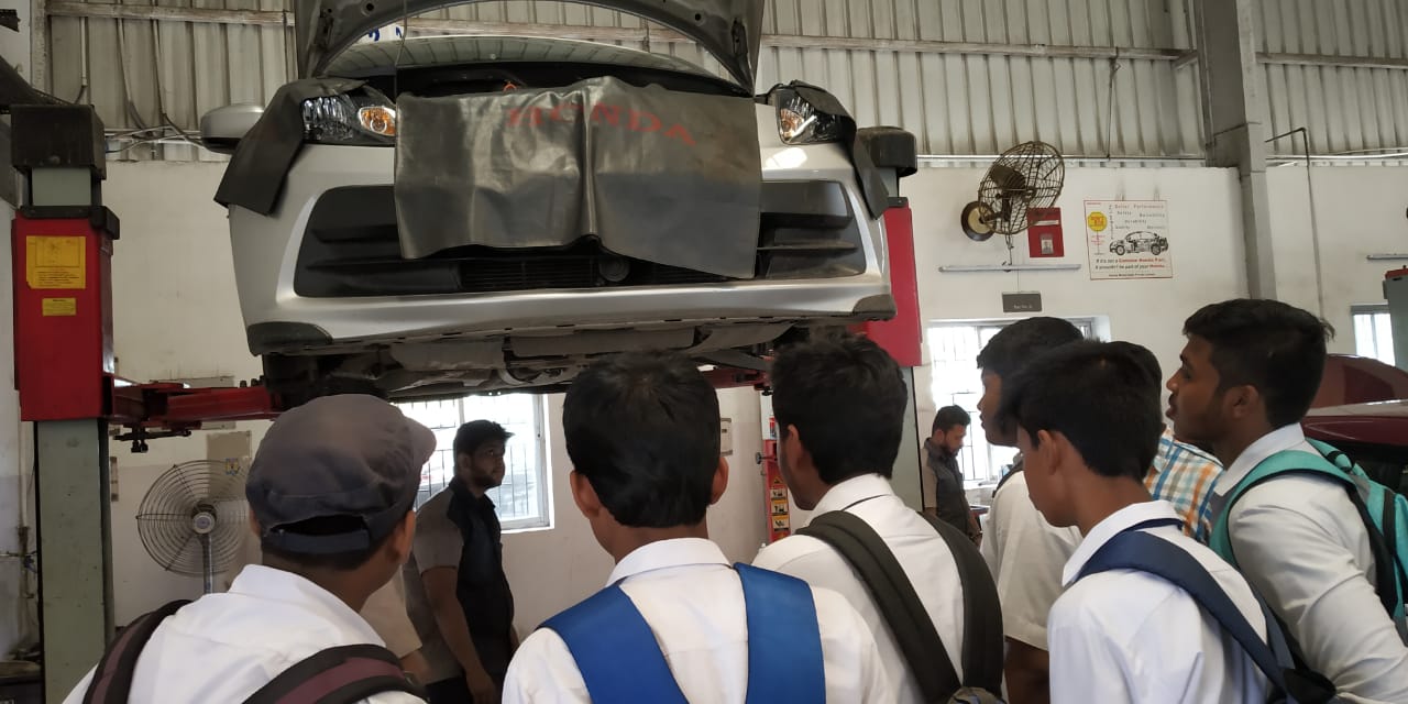 Industry Visit in Automotive Sector