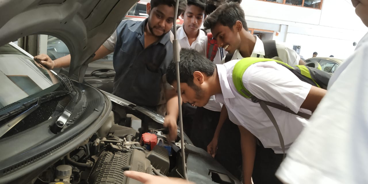 Industry Visit in Automotive Sector