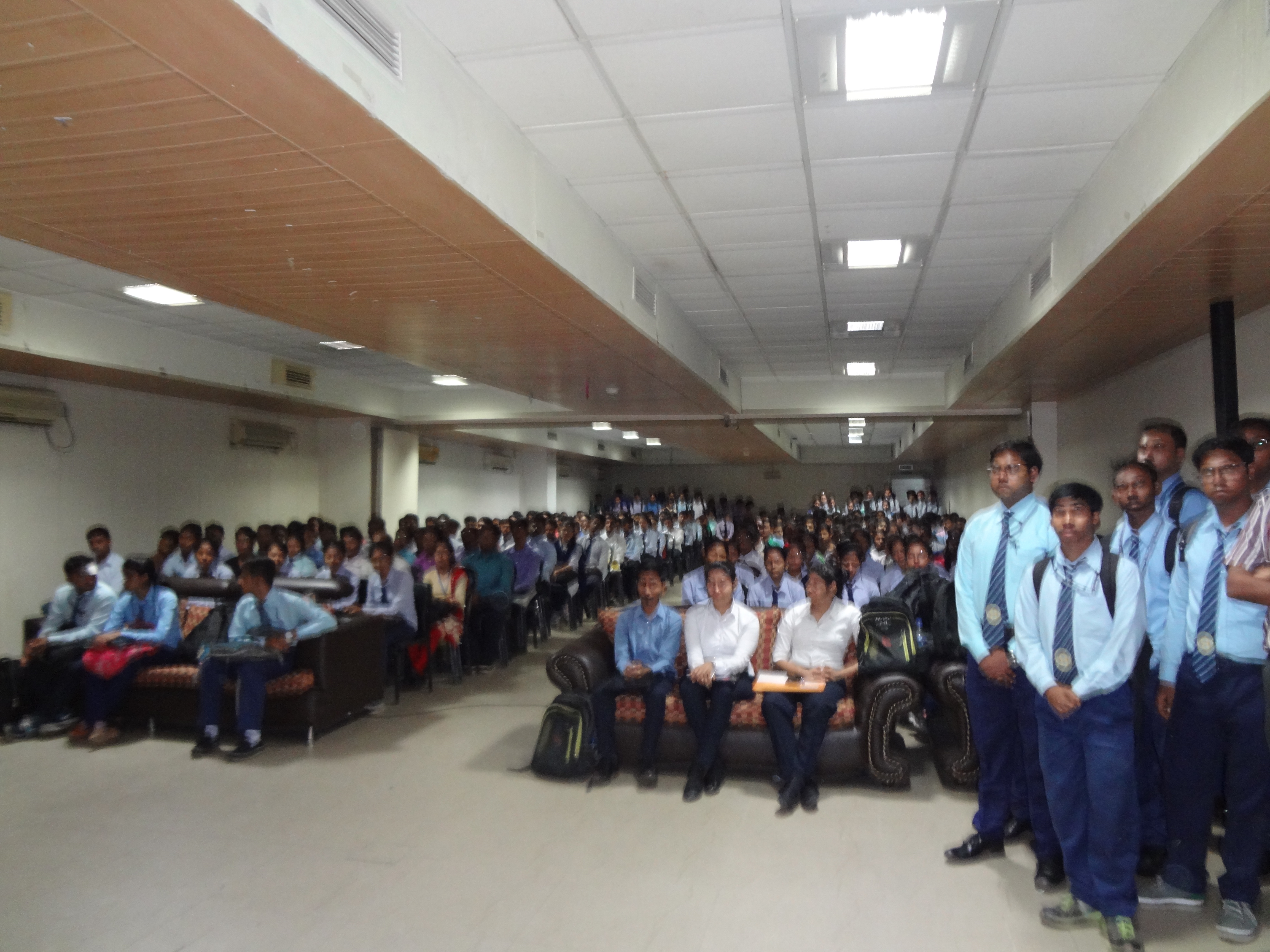 Students from 30 Polytechnics of  W.B. are at the pooled Campus Interview Drive of L&T Infotech