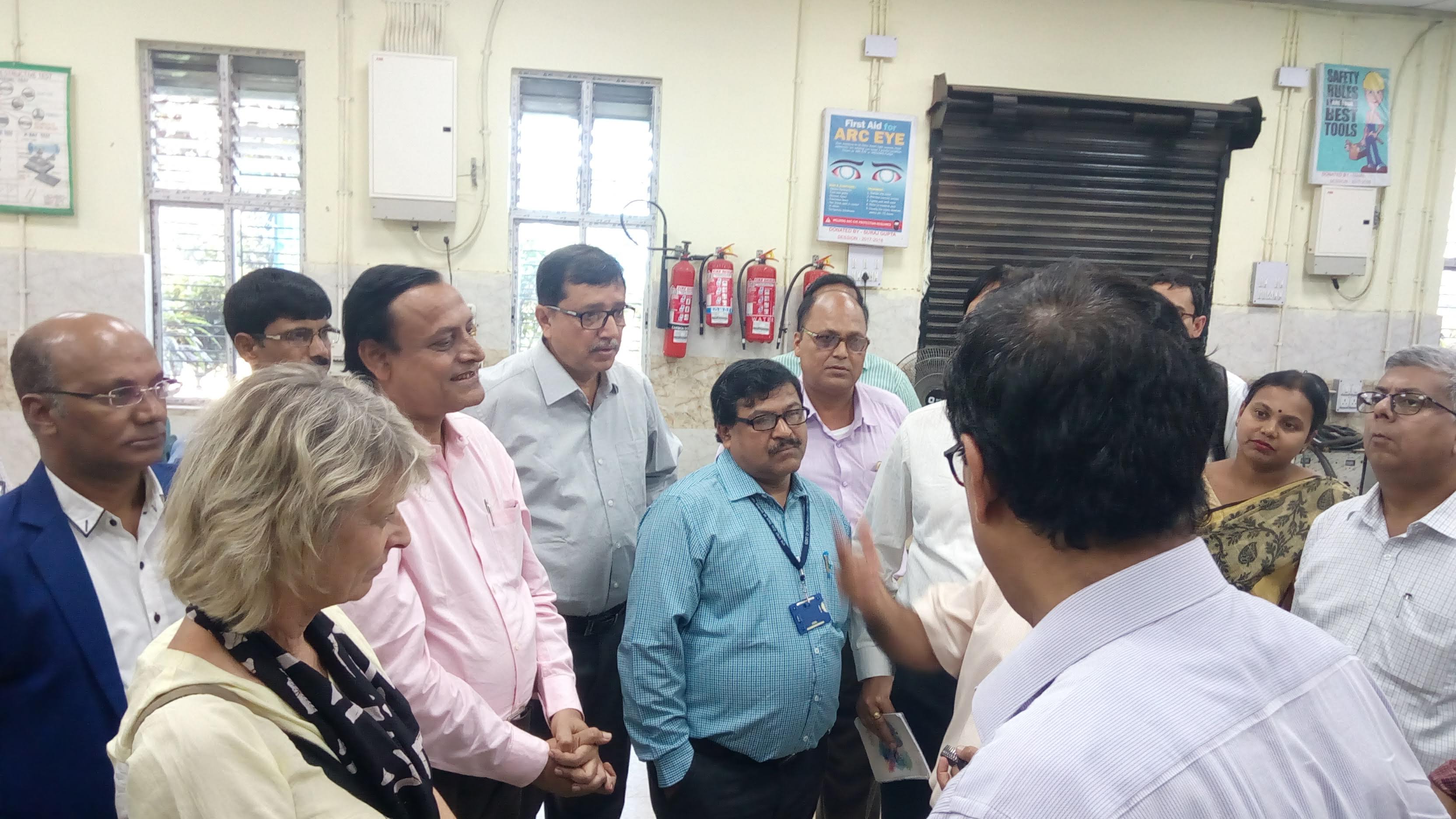 World Bank Team & STRIVE NPIU-PMC Team is visiting Government ITI Tollygunge , Kolkata