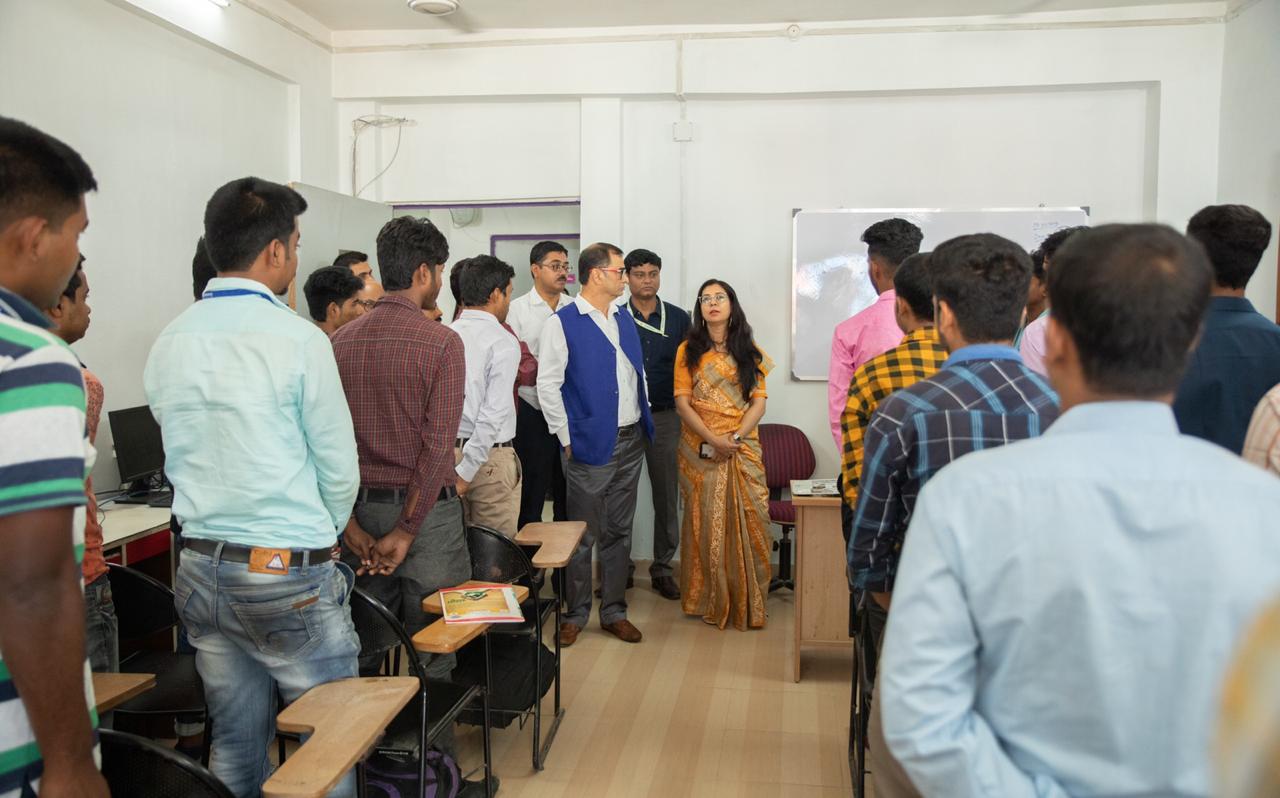 Principal Secretary during her visit to Brainware University