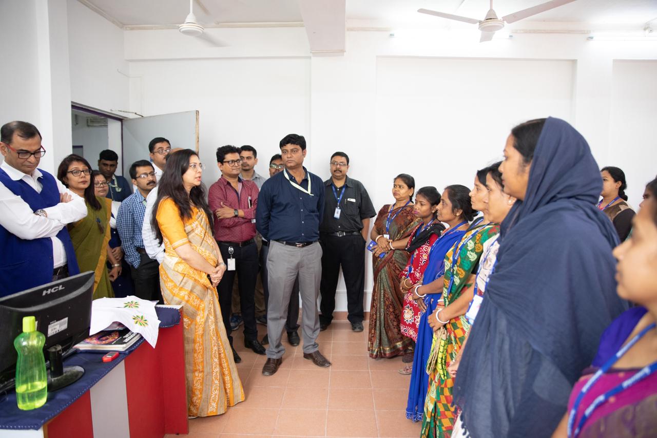 Principal Secretary during her visit to Brainware University