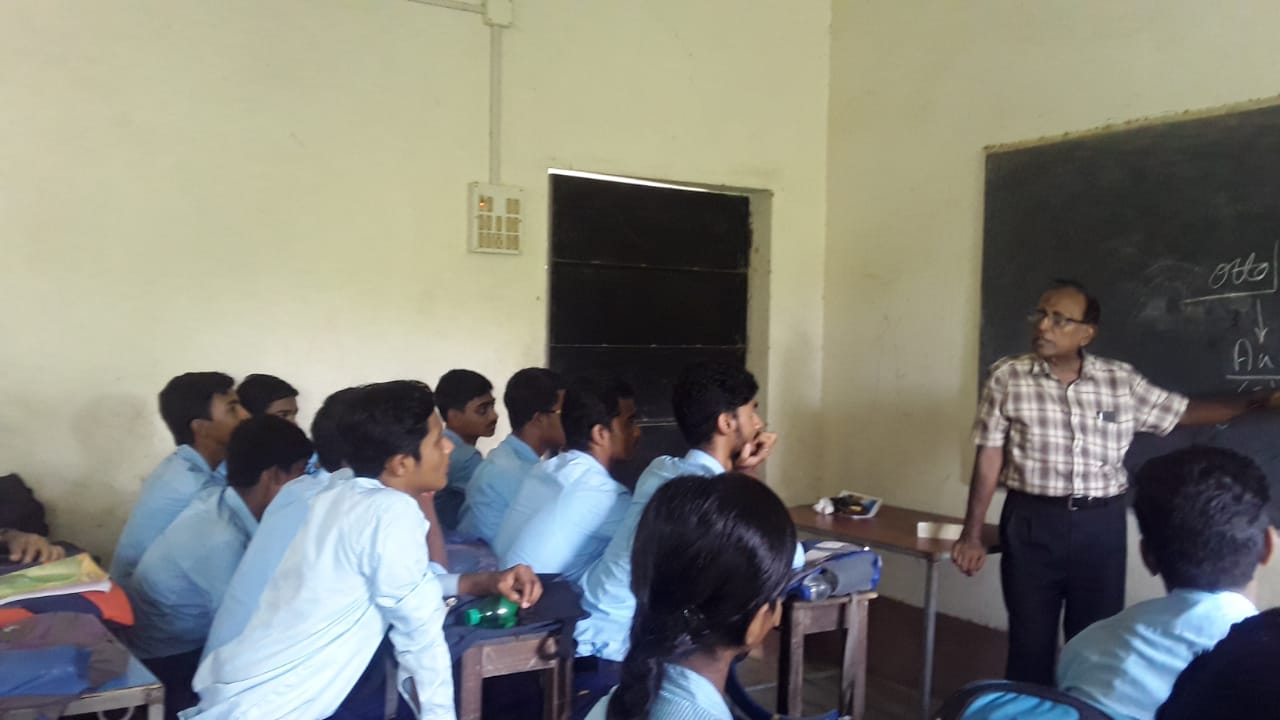 Guest Lecture Session by  Mr. Subhas Chandra Biswas (qualification: M.A, B.Ed, Diploma in Automobile Engineering) with 50 years of experience in Automobile Sector.