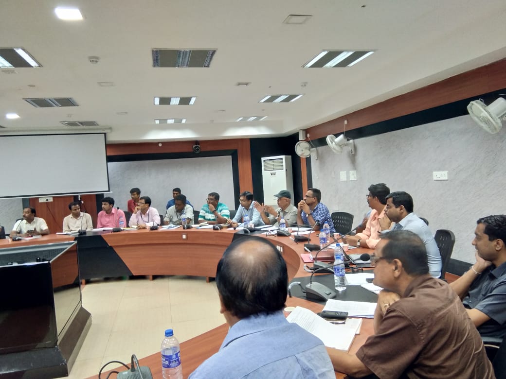 Review meeting with PWD Officials