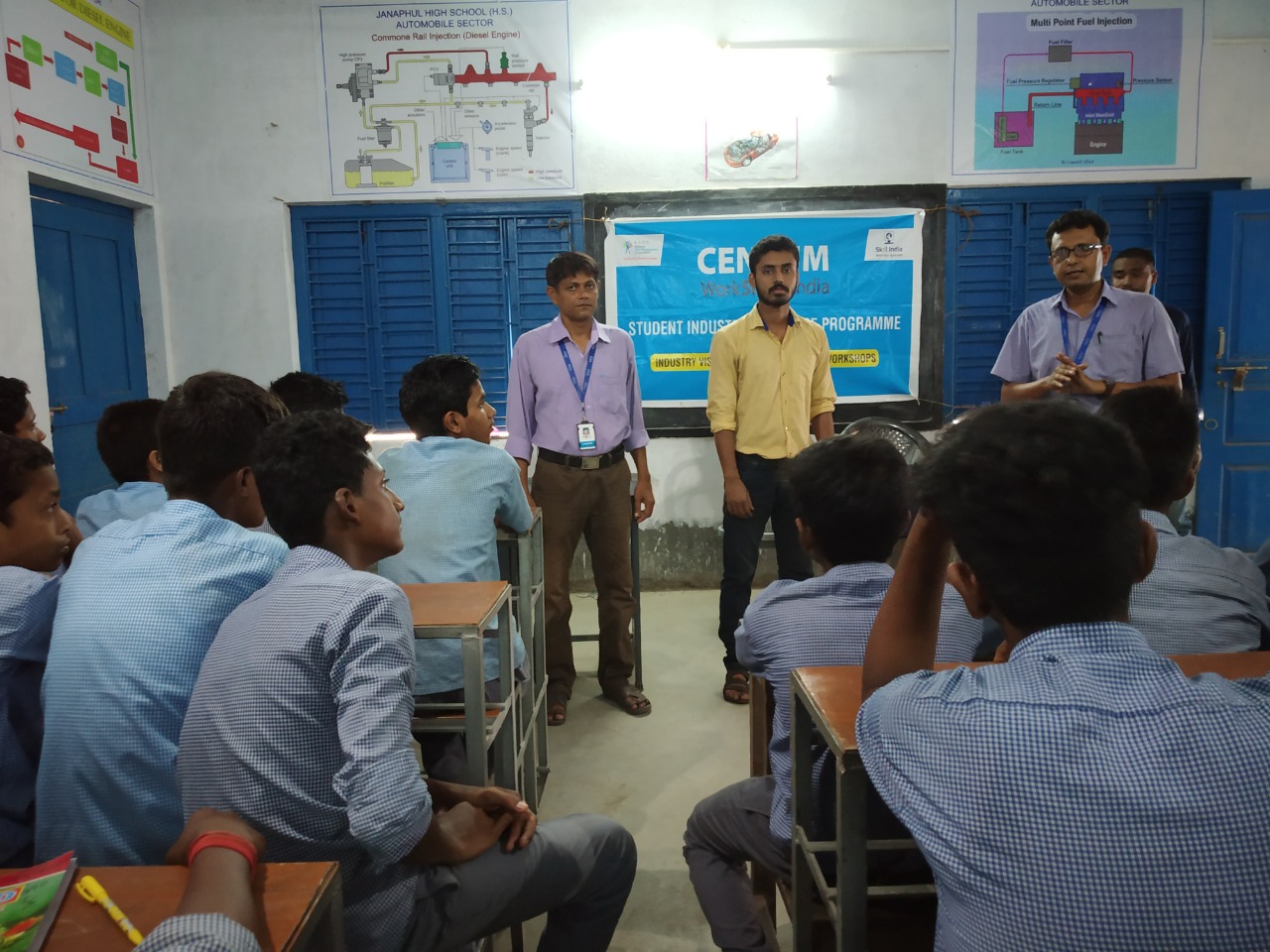 Guest Lecture Session by Mr.Santosh Biswas (qualification: DAE) with 3 years of experience in Automobile Sector.