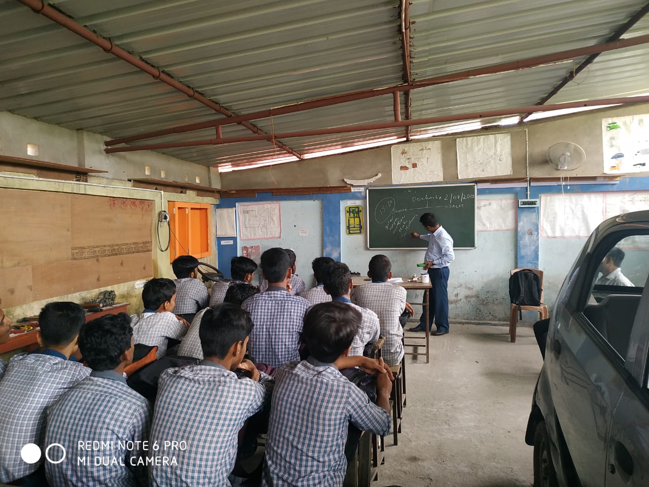 Career counseling program organized by Centum Workskills India Ltd. Industry experts Mr. Bimal Kumar Nandy from Online Equipments delivered his speech in front Students.