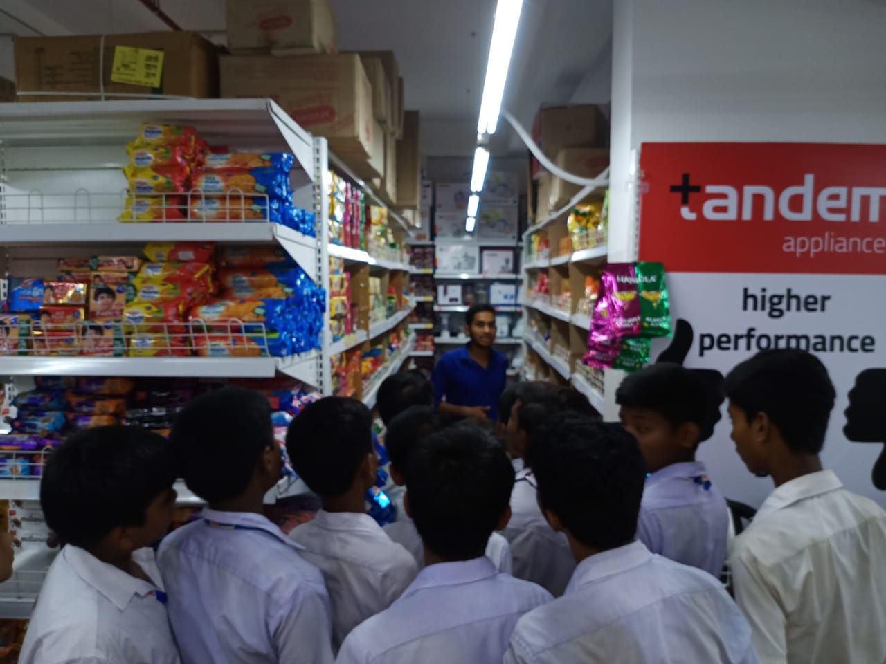 Industry expert Mr.Rajesh singh introduced them and shared knowledge about the  retail industry.