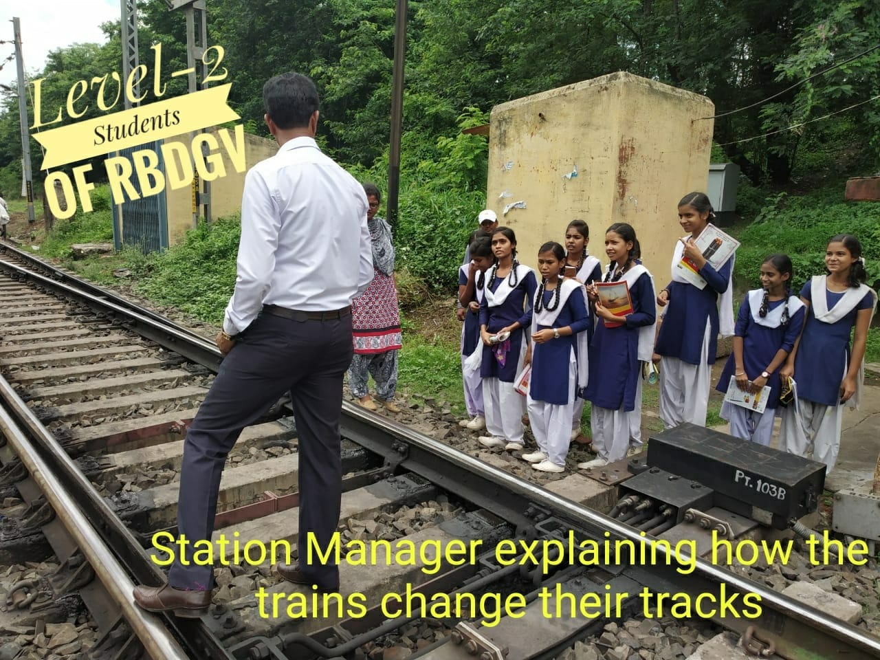 explanation and demonstrations were given by the Station Manager, Manoj Kumar Singh