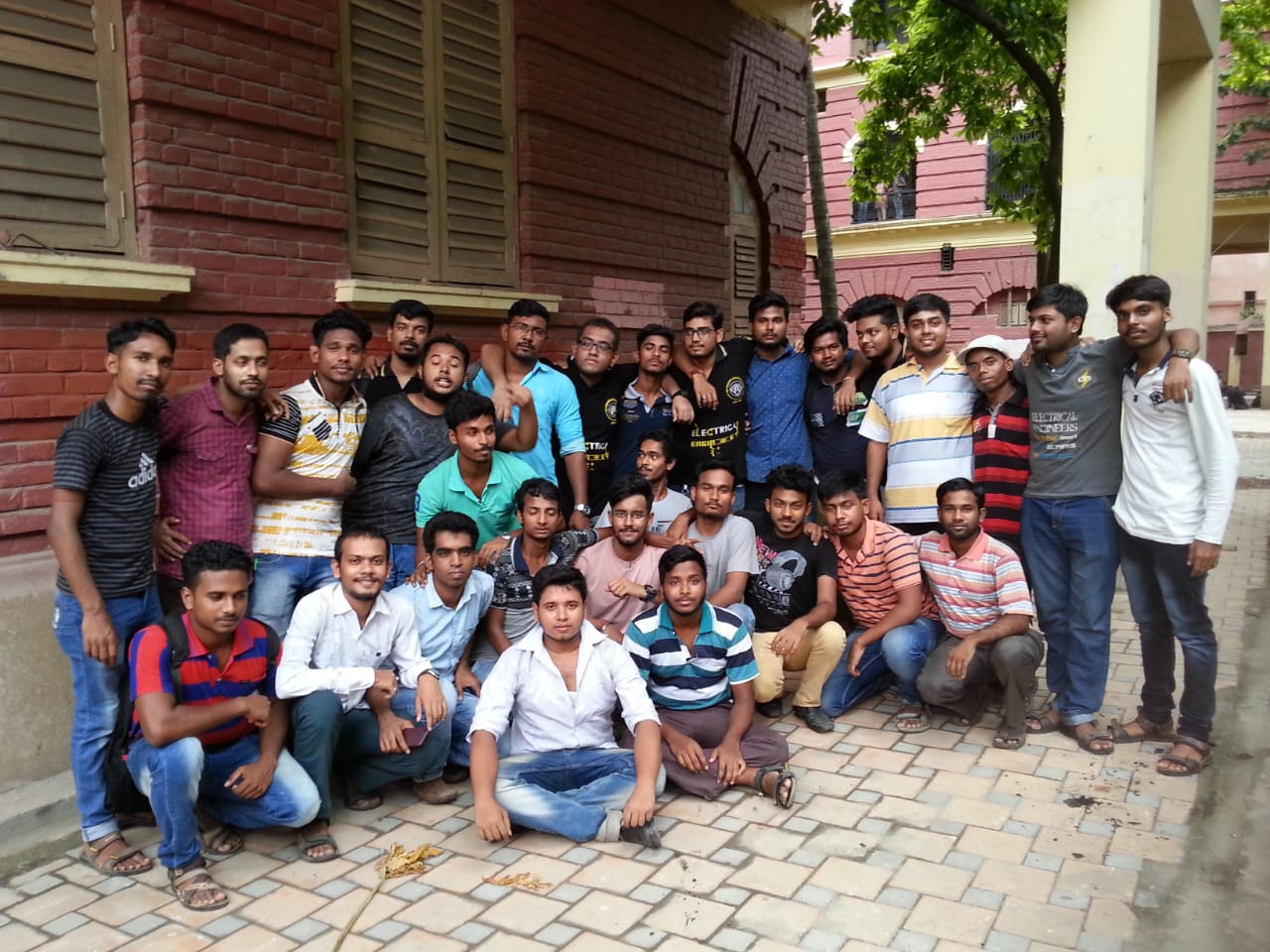 Juniors of The Calcutta Technical School  organised a programme  to bid farewell to their seniors 