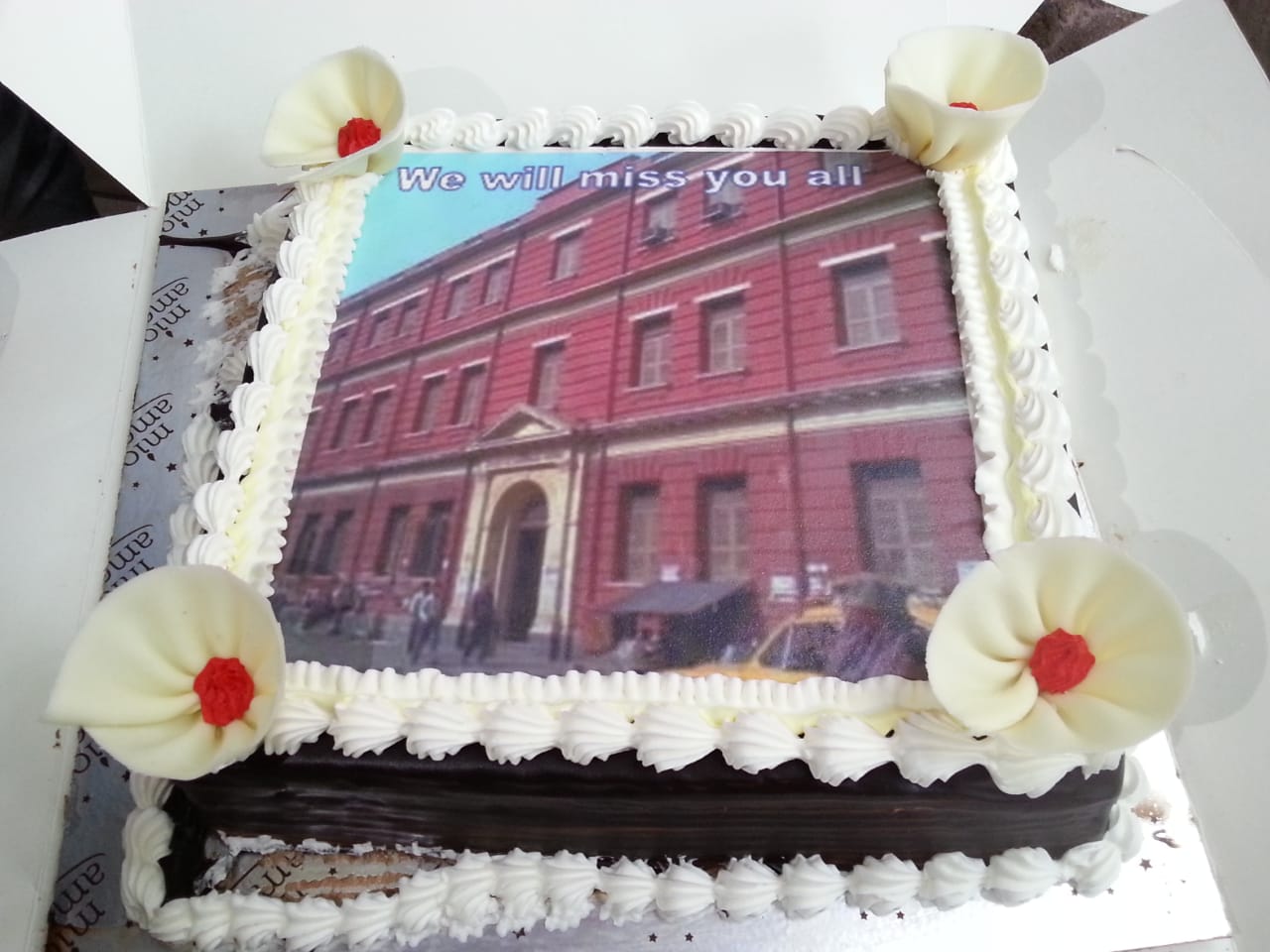 Juniors of The Calcutta Technical School  organised a programme  to bid farewell to their seniors 