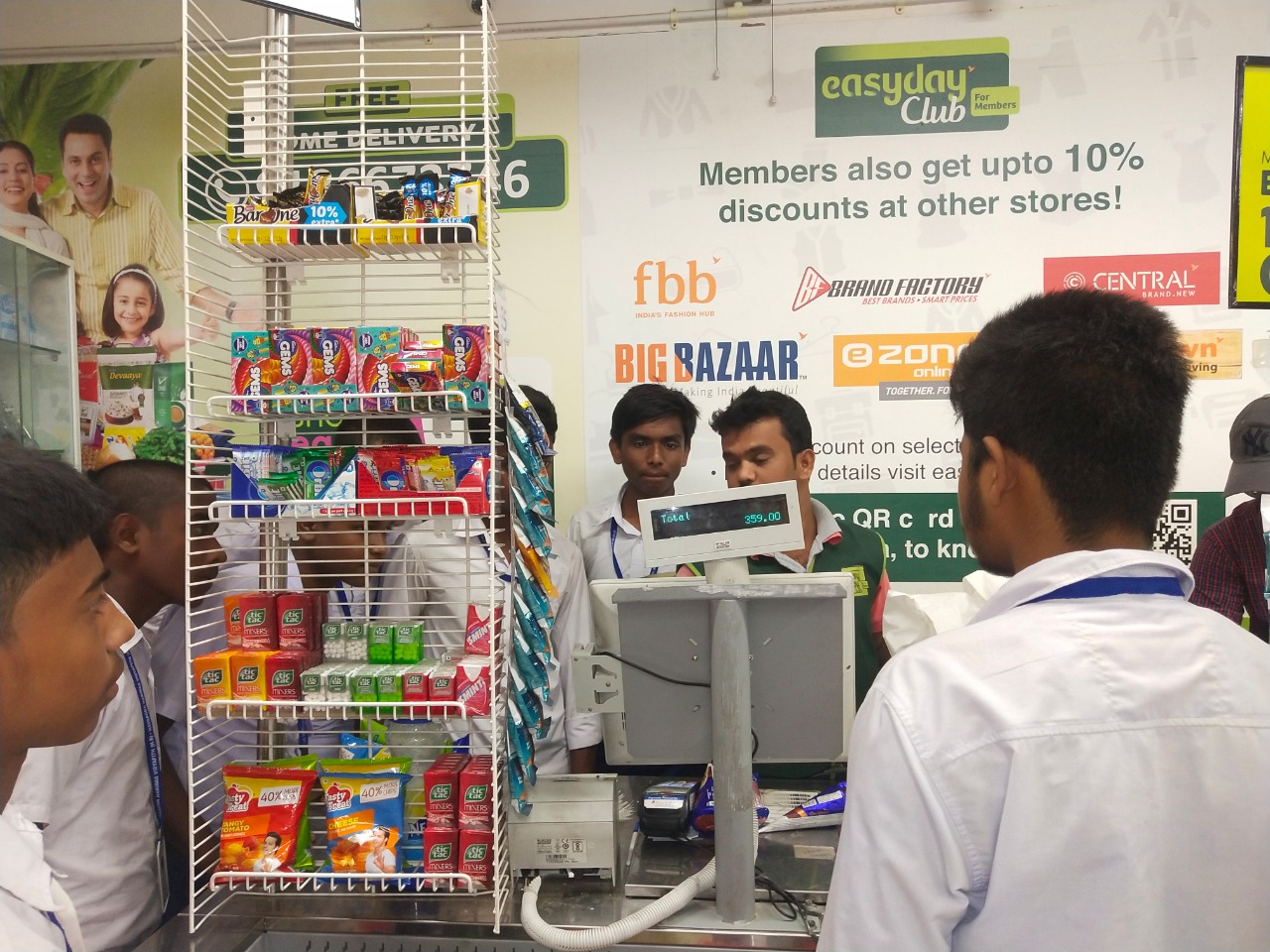  Industry Visit session organized in Retail Sector