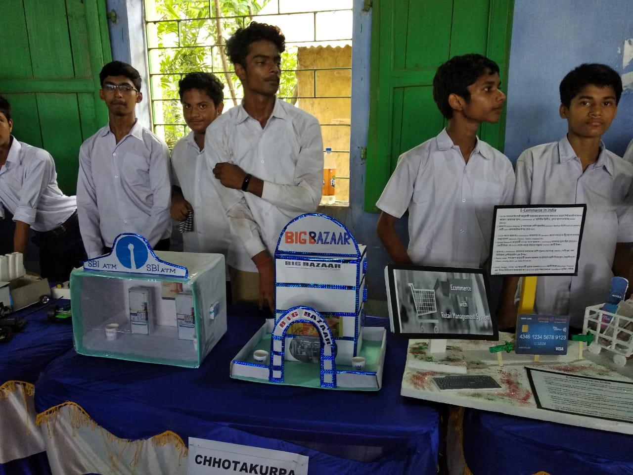  Excellent initiative by HM of Joypur High School at Bankura for arranging a district level Model Exhibition of students who are pursuing the vocational education under CSS-VSE.