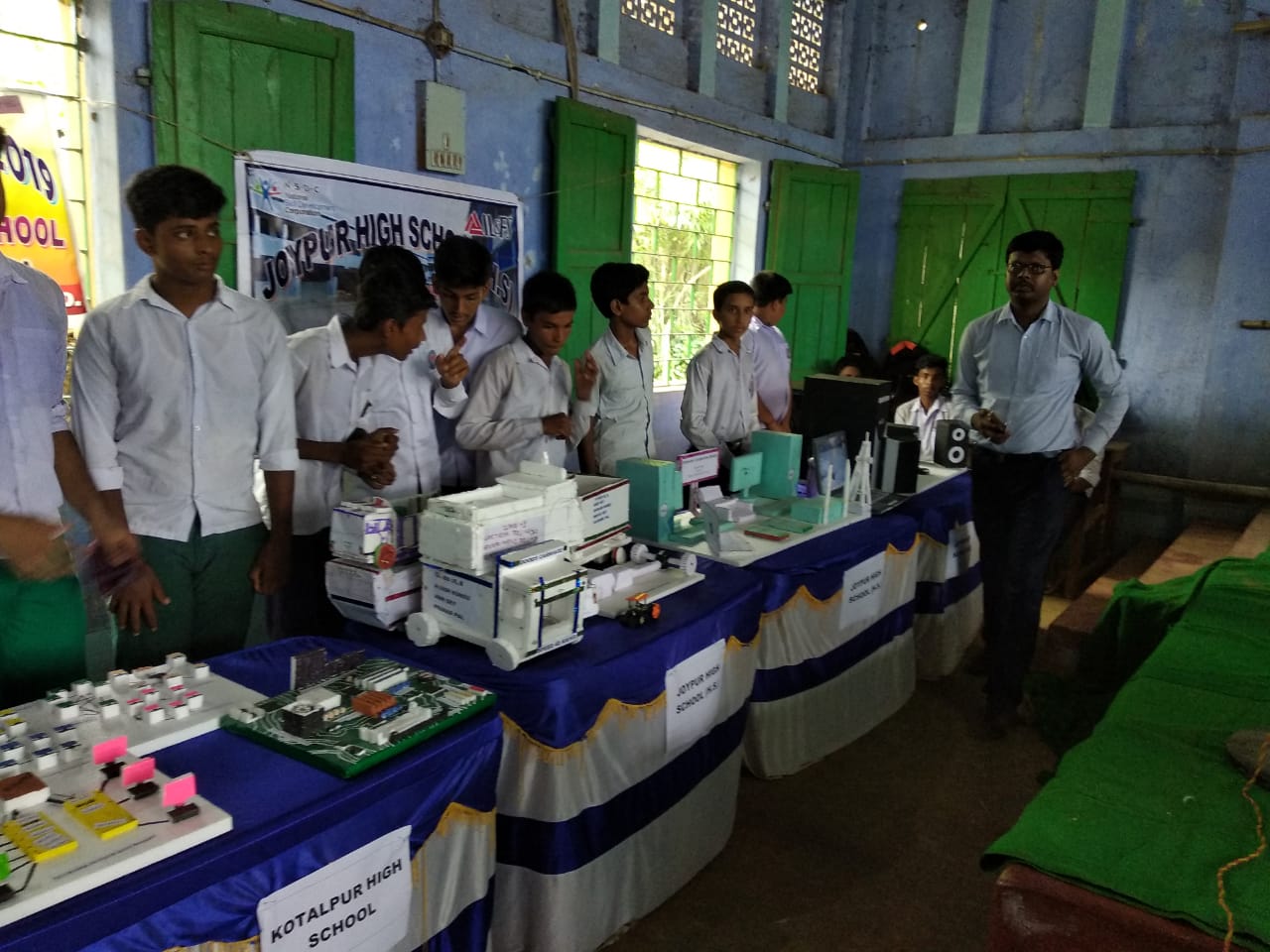  Excellent initiative by HM of Joypur High School at Bankura for arranging a district level Model Exhibition of students who are pursuing the vocational education under CSS-VSE.