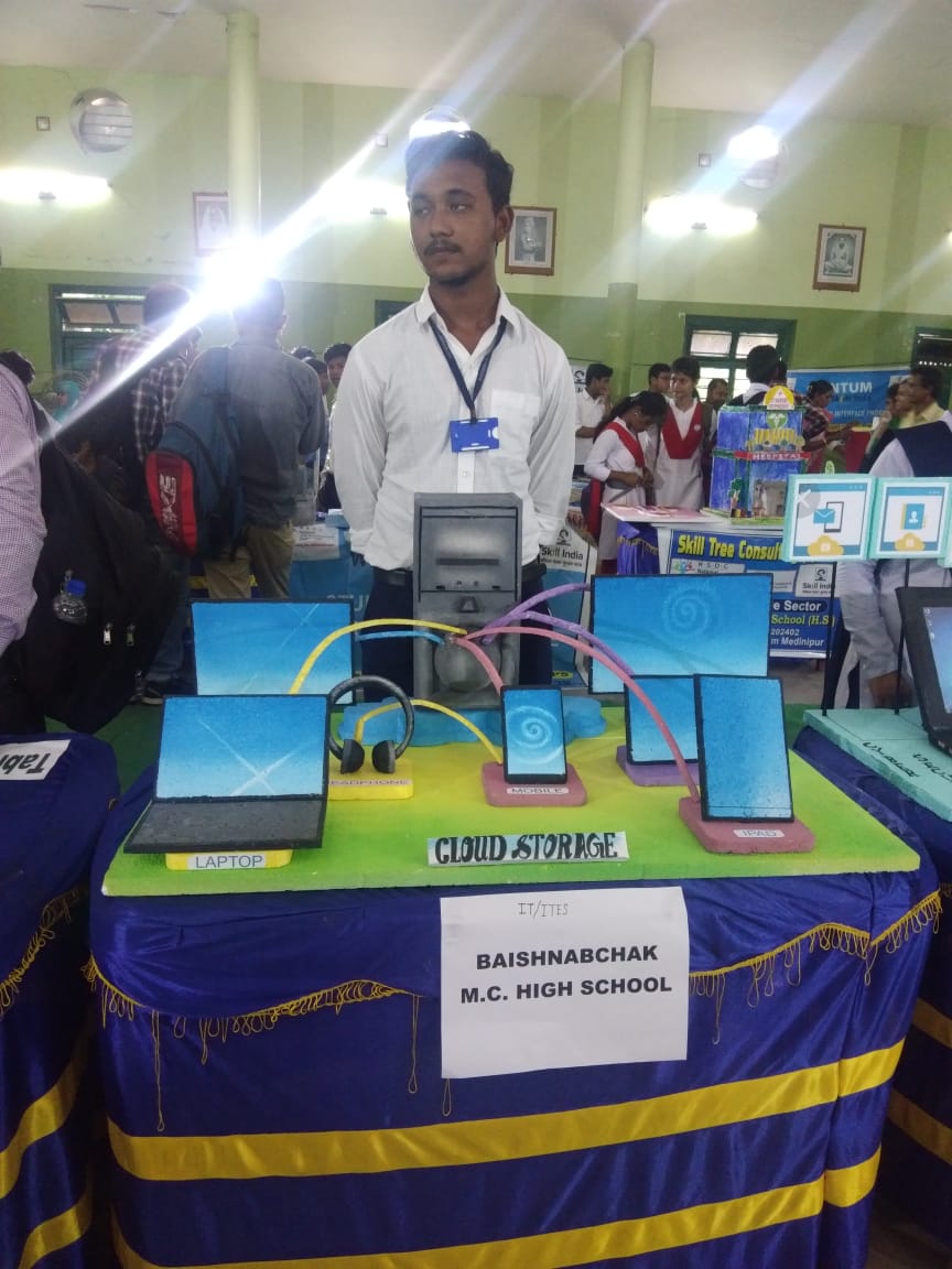 Excellent initiative by HMs of  Changrachak Jagadish Smriti Vidyapith & Jalchak Nateswari Netaji Vidyapith, Paschim Medinipur for arranging a district level Model Exhibition of students who are pursuing the vocational education under CSS-VSE. 