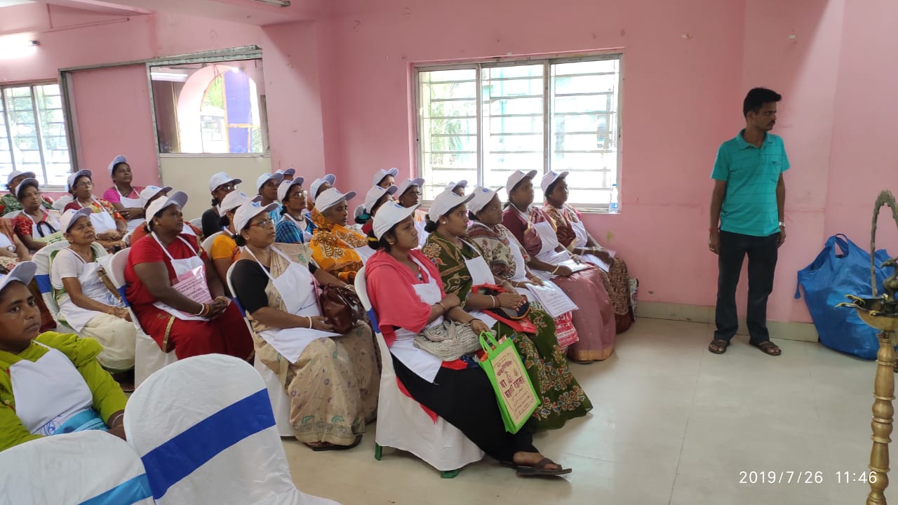 RPL training for mid-day meal workers in collaboration with the school education department.