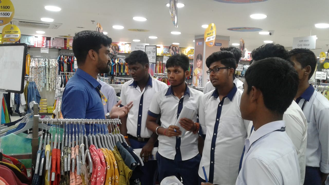 INDUSTRIAL VISIT SESSION IN RETAIL SECTOR