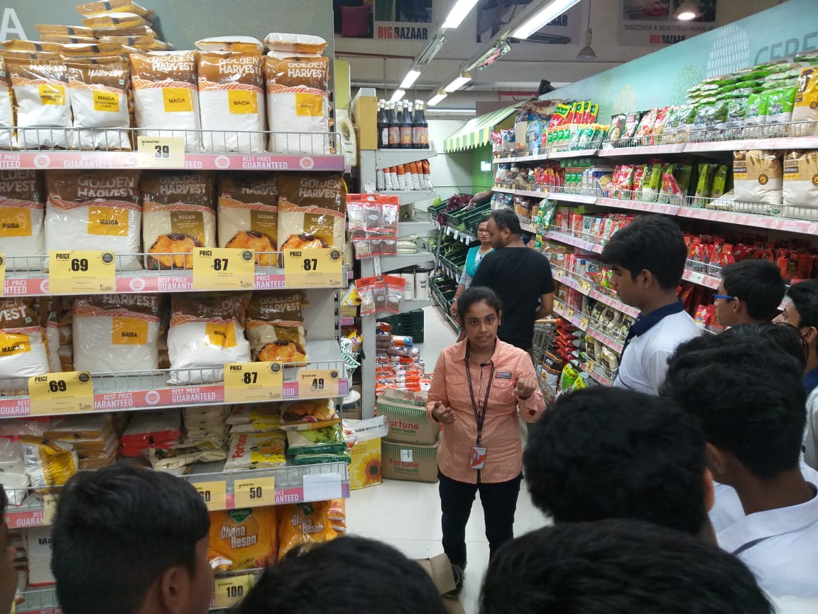  Industry visit Session Organised in Retail Sector.