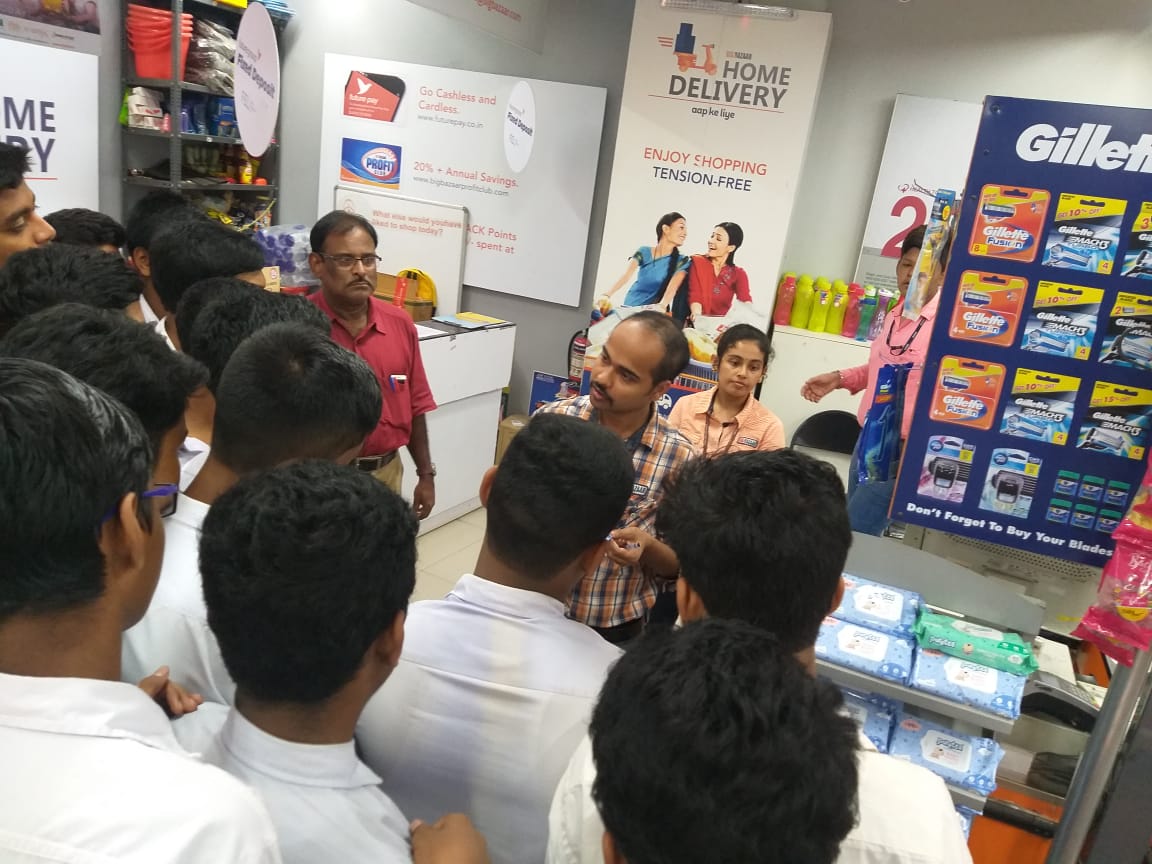  Industry visit Session Organised in Retail Sector.