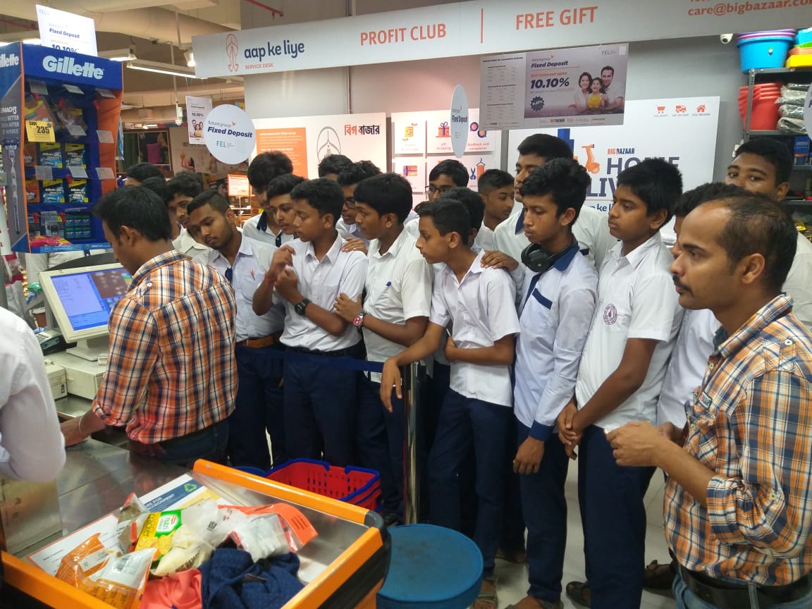  Industry visit Session Organised in Retail Sector.