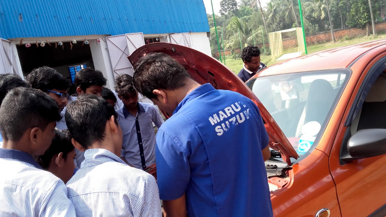 Industry Visit was organized in Automobile sector