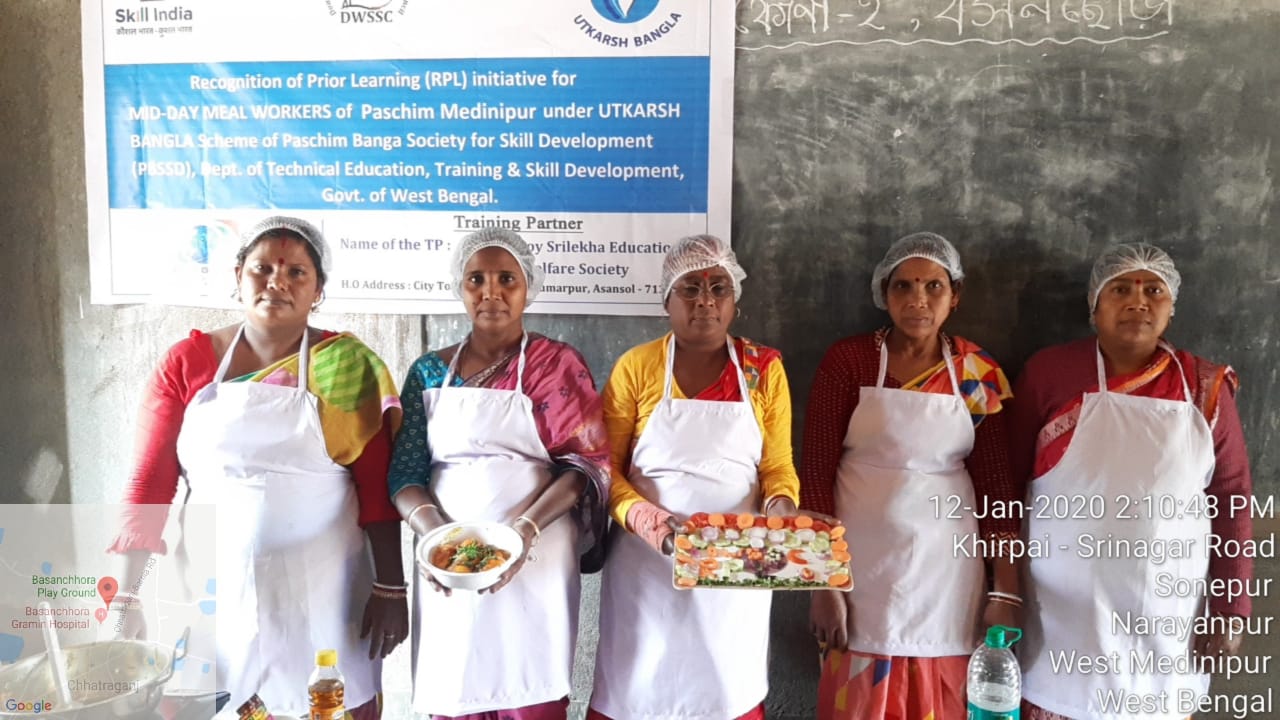 RPL for Mid day meal workers