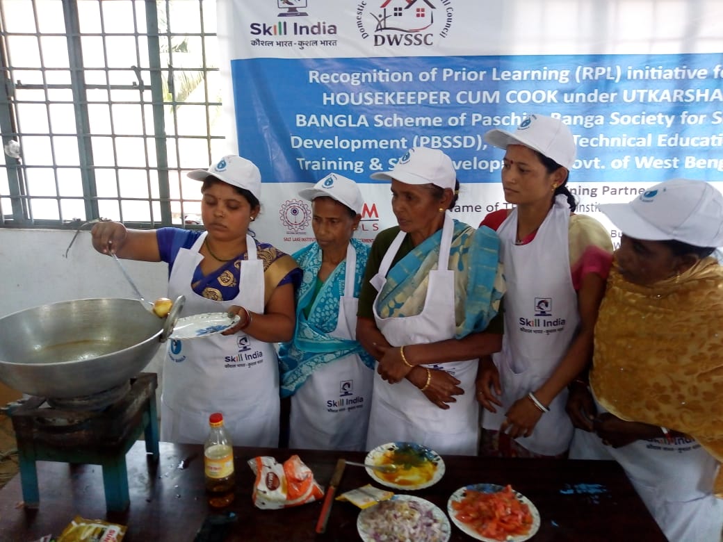 RPL training under Utkarsh Bangla Job Role:- House keeper cum cook
