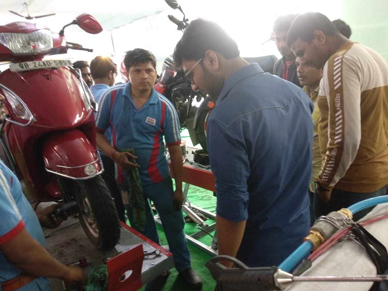 Hands on Skilling for students in Automotive Sector