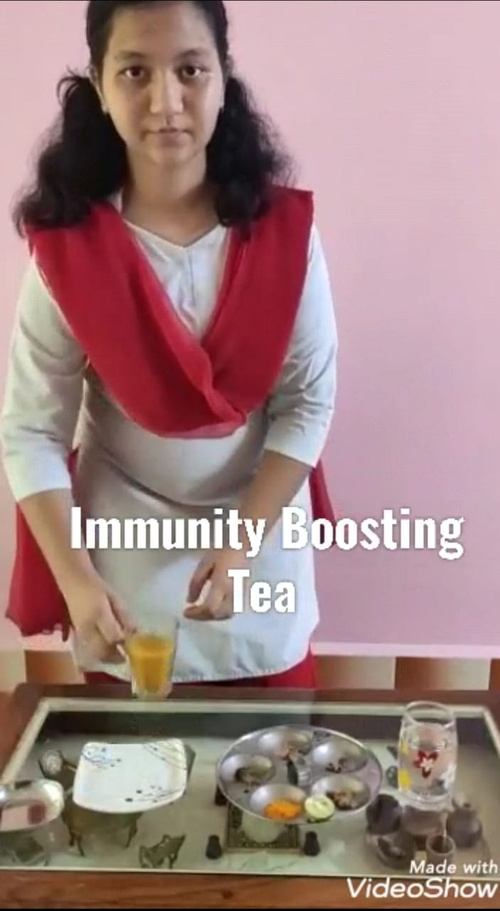 Practical Demonstration of Making Turmeric Ginger Tea