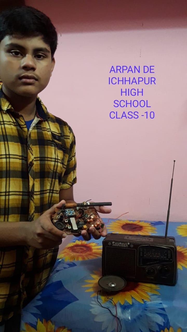 Practical Demonstration of Radio Circuit from Home