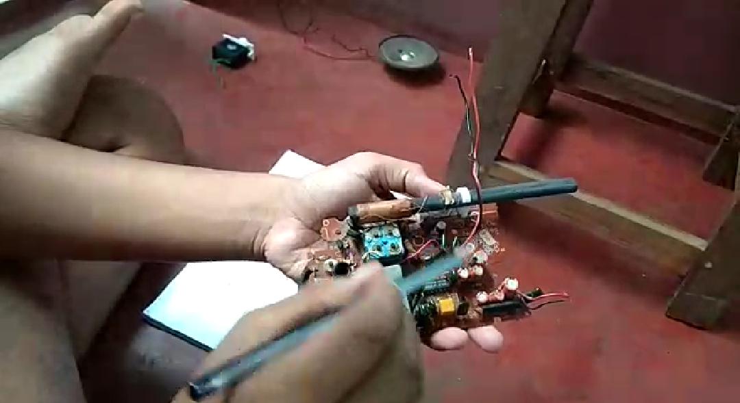 Practical Demonstration of Radio Circuit from Home