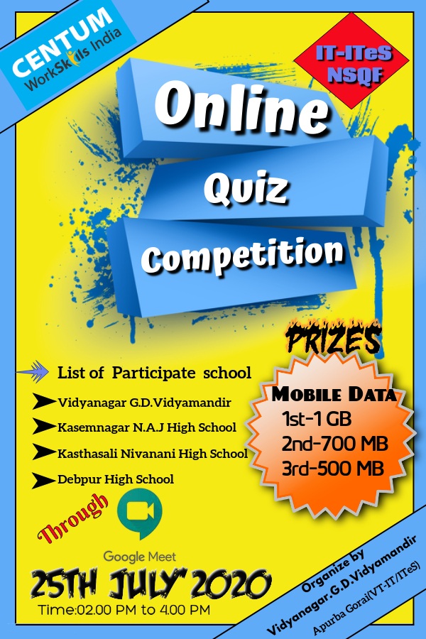 Online Quiz Competition in IT-ITeS Sector under CSS-VSE